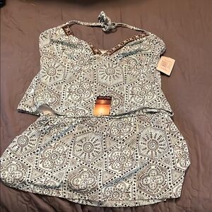 Women 16 tank bikini NWT